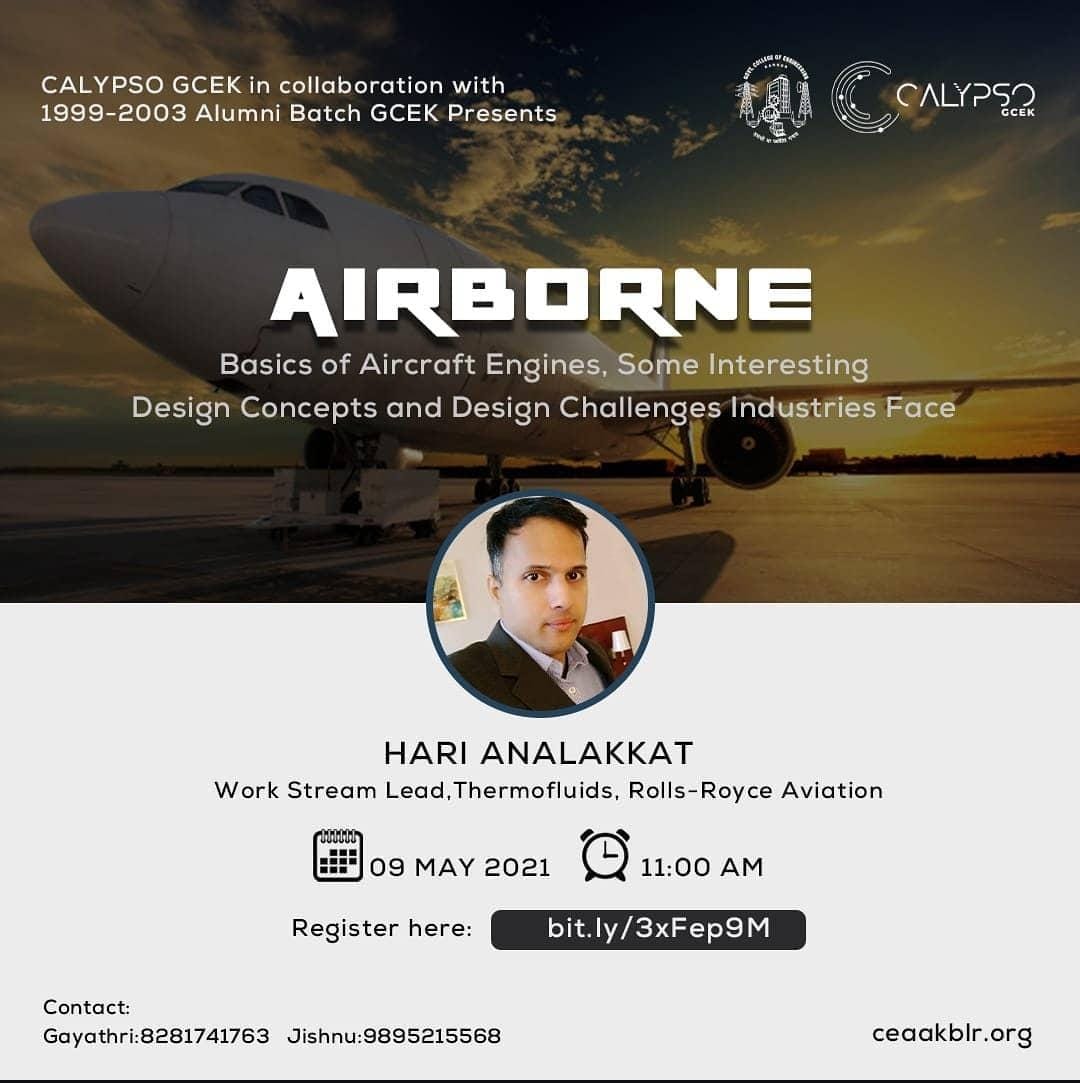 AIRBORNE - Interactive Alumni Session on Aircraft Engine Design